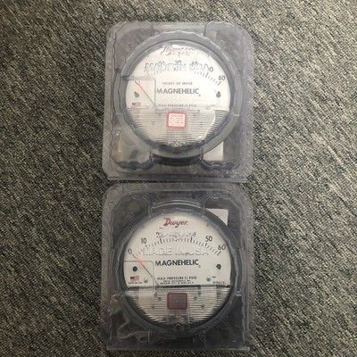 Medidor de pressão diferencial magnehélico da série 2000 com operação mecânica IP67 e precisão FS de ± 1%