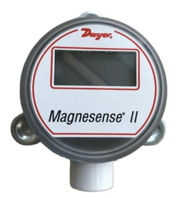 Transmissor de pressão micro diferencial Dwyer MS-111 com sinal de saída de 4 ~ 20 mA, e tempo de resposta de 300 Msec