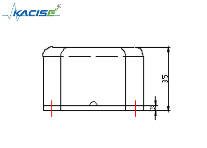 Sensor de aceleração triaxial com alcance de ±10 g RS422 de saída e amplo intervalo de temperatura para aplicações automotivas