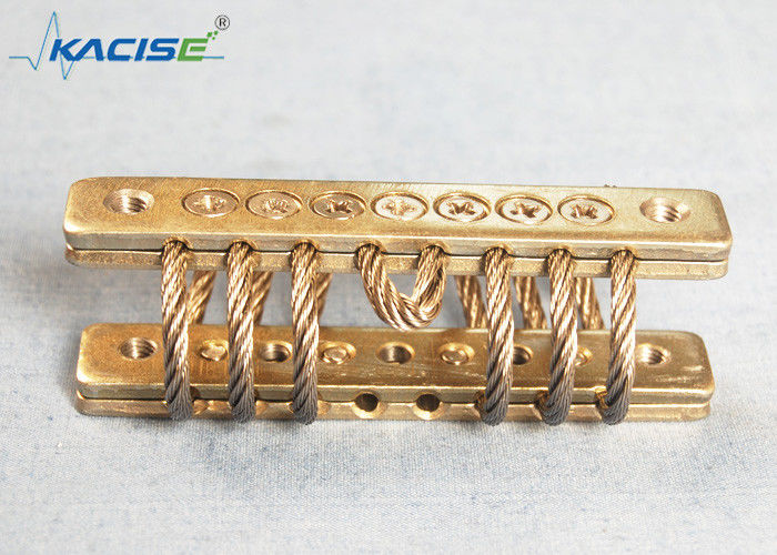 T Tipo Industrial Pressed Hole Alumínio e aço inoxidável Isolador de corda de arame com 3.5-2000KG Load Range e 7Hz-15Hz Frequência Natural