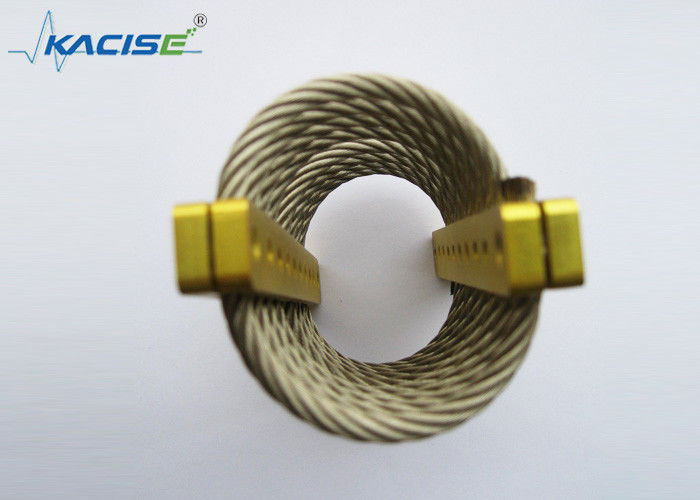 T Tipo Industrial Pressed Hole Alumínio e aço inoxidável Isolador de corda de arame com 3.5-2000KG Load Range e 7Hz-15Hz Frequência Natural