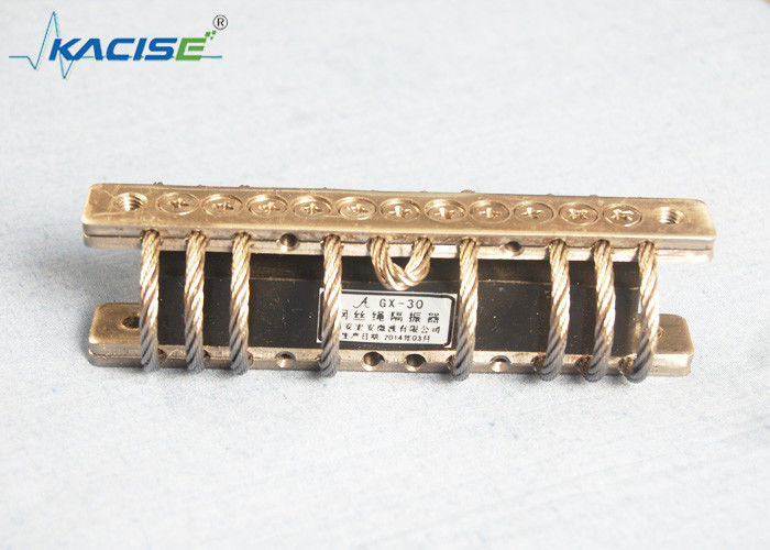 T Tipo Industrial Pressed Hole Alumínio e aço inoxidável Isolador de corda de arame com 3.5-2000KG Load Range e 7Hz-15Hz Frequência Natural