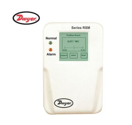 Monitor de sala de precisão AegisPress com precisão FS de ±0,5% e sinal de saída selecionável para salas de isolamento hospitalares