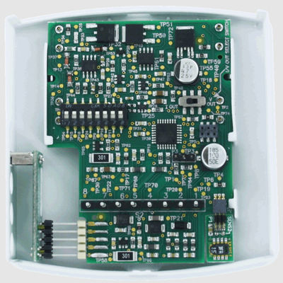Dwyer AtmosphereGuard RHP Humidade/Temperatura Transmissor com sensores de parâmetros duplos, amplo intervalo de entrada de energia e display LCD fácil de usar