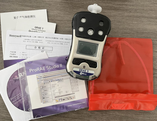 Monitor de segurança de 4 gases sem fio MicroRAE PGM-2600 com rastreamento GPS em tempo real e alarme de homem caído