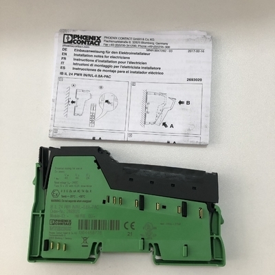 Terminal de aumento de potência Inline IB IL 24 PWR IN/R/L-0.8A-PAC da Phoenix Contact