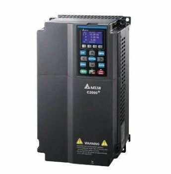 Delta VFD110C43A Acionamento de Frequência Variável com Controle Orientado a Campo Integrado PLC e teclado HMI LCD Grande