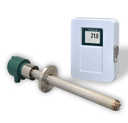 Yokogawa Zr22g Zirconia Oxigênio Analisador com sinal de saída 4-20MA e 0,01 a 100 Vol% O2 gama de medição para dupla função Oxigênio e Análise de Umidade