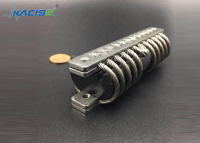 Isolador de vibração de cabo de aço inoxidável com controle de choque 30G para máquinas industriais