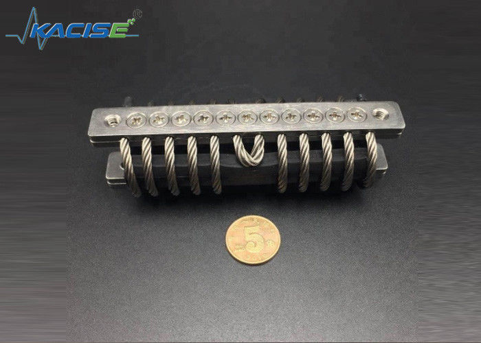 Isolador de vibração de cabo de aço inoxidável com controle de choque 30G para máquinas industriais