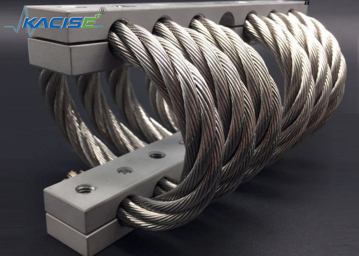 Isolador de vibração de cabo de aço inoxidável com certificação Kacise ISO9001 para absorção de choque de máquinas industriais duráveis