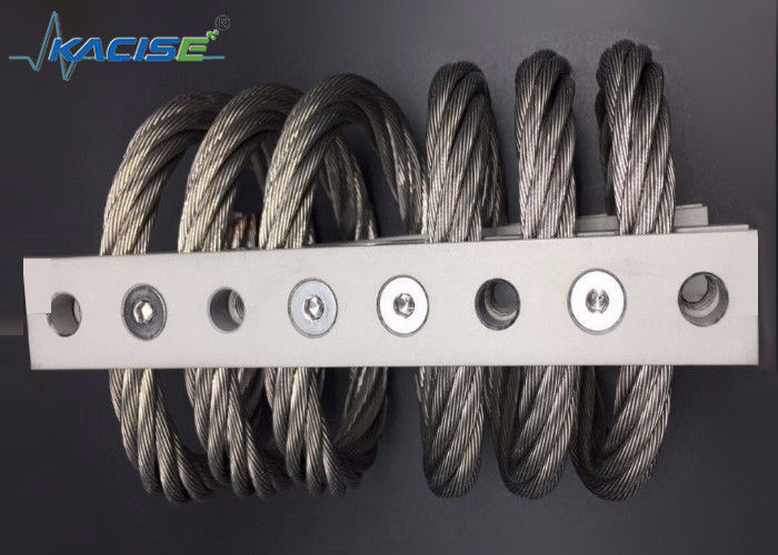Isolador de vibração de cabo de aço inoxidável com certificação Kacise ISO9001 para absorção de choque de máquinas industriais duráveis