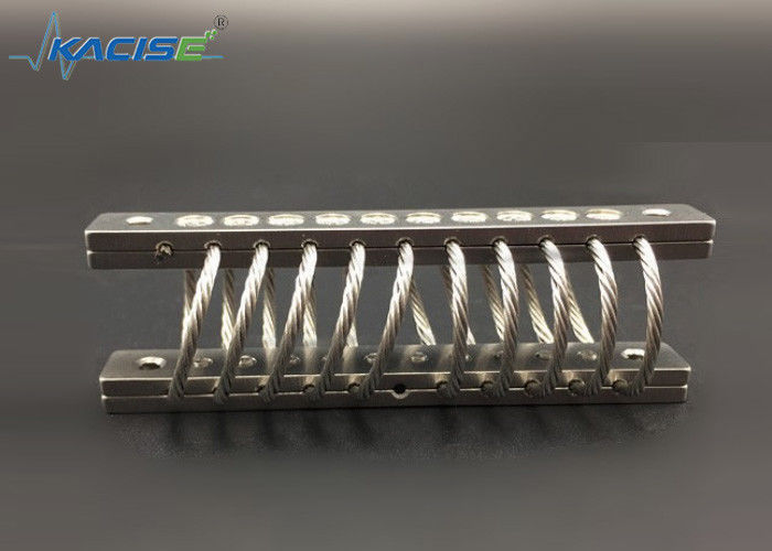 Isolador de vibração de corda de arame para controle de choque de aço inoxidável ISO9001 Certificado para aplicações industriais
