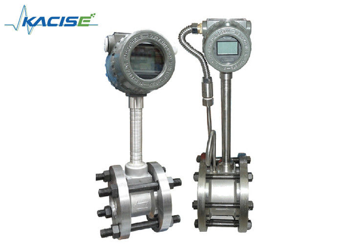 Medidor de fluxo de vórtice de pinça de flange com saída de 4-20mA e diâmetro DN15-DN1800 para ar comprimido e gás