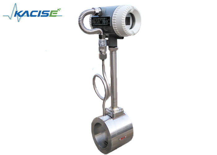 Medidor de fluxo de vórtice de pinça de flange com saída de 4-20mA e diâmetro DN15-DN1800 para ar comprimido e gás