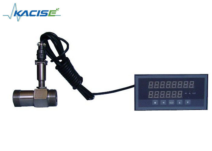 Medidor de caudal de turbina industrial com proteção IP65/IP68, material de aço inoxidável/SS316L/316 e precisão de 0,5%