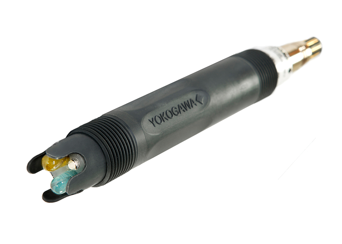 Sensor diferencial de pH e ORP sem referência de vidro selado sem junção para aplicações de alta temperatura
