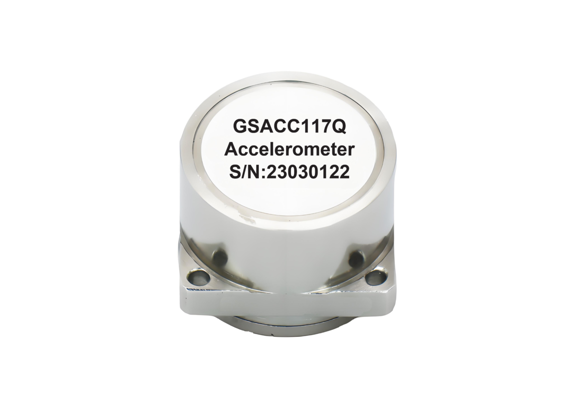 Sensor Acelerômetro Flexível de Quartzo GSACC117Q com Faixa de ±10g, Estabilidade de Polarização ≤60ug e Sensibilidade de Temperatura de Polarização de 100ug/°C