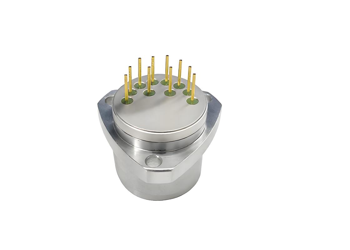 Sensor Acelerômetro Flexível de Quartzo com Ampla Faixa de Resistência de Carga, Flanges de Montagem de Precisão Triangular e Estabilidade de Polarização ≤100μg