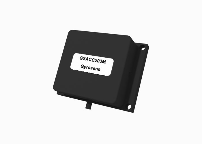 GSACC203M Acelerômetro MEMS com ±10 g Faixa ≤ 0,05 g Bias e largura de banda ≥ 50 Hz para medição de precisão