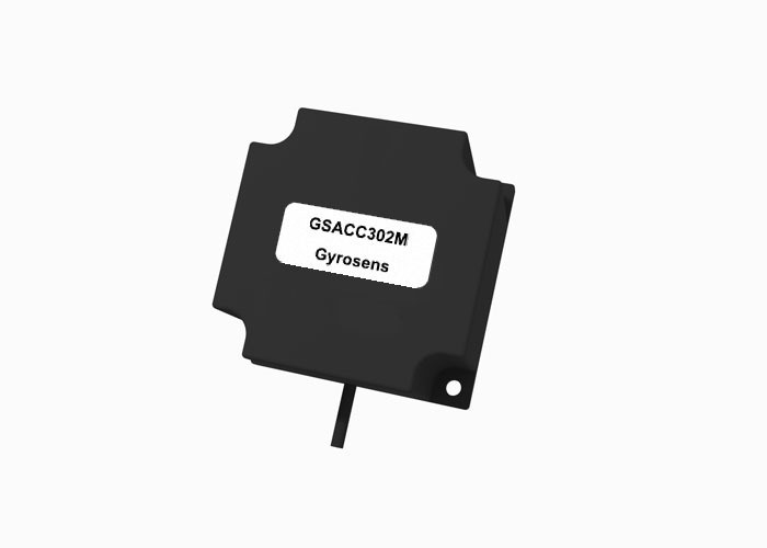 Acelerômetro MEMS GSACC302M com faixa de ±2 g, desvio ≤ 0,01 g e não linearidade ≤ 0,5% Fs para detecção da qualidade da água