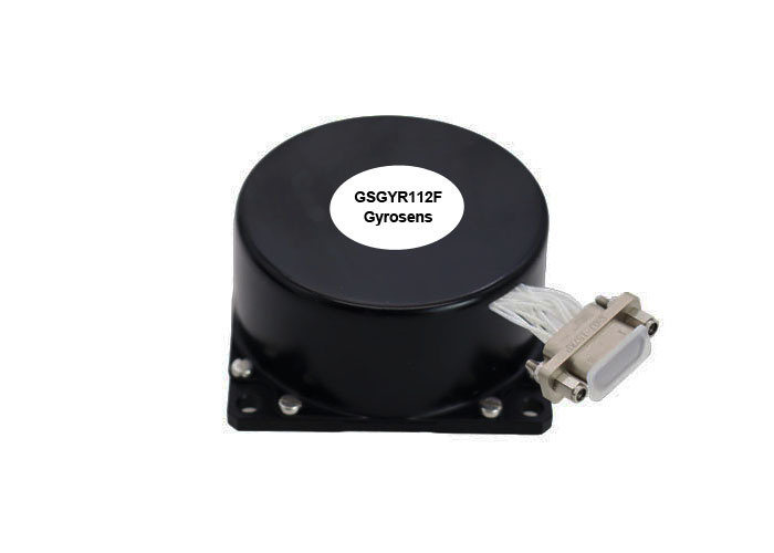 GSGYR112F Giroscópio de Fibra Óptica de Eixo Único com tamanho 60×60×30mm, saída RS422 e tempo de execução de 1s