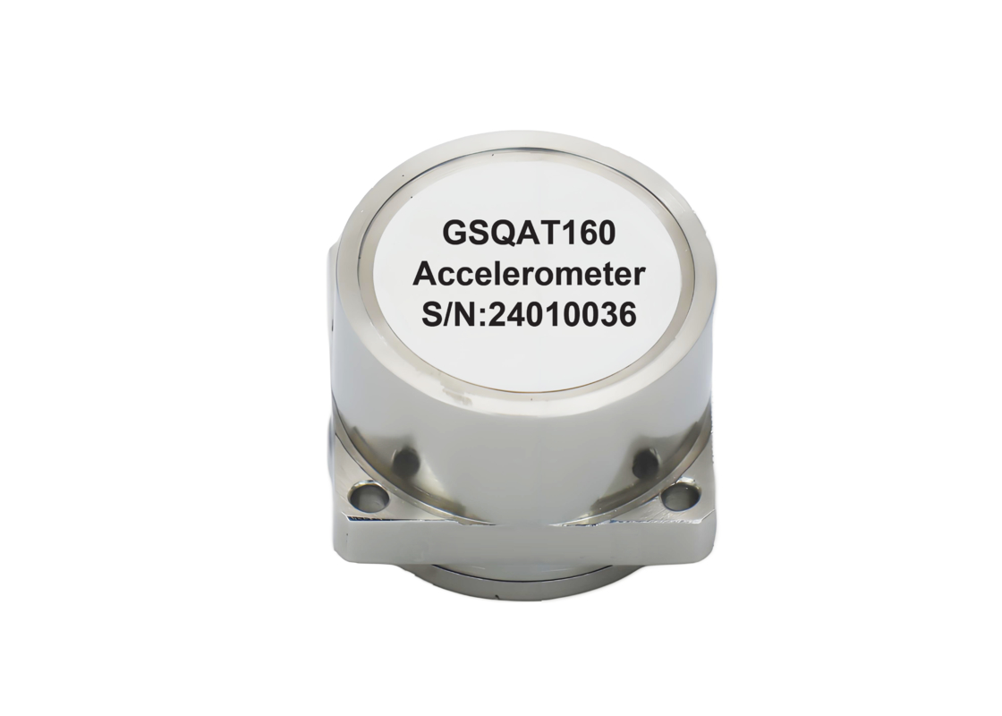 GSQAT160 Sensor de acelerômetro flexível de quartzo com Bias < 20 mg Fator de escala 2,75 mA/g ± 1,8% e Bias Repeatability 1mg