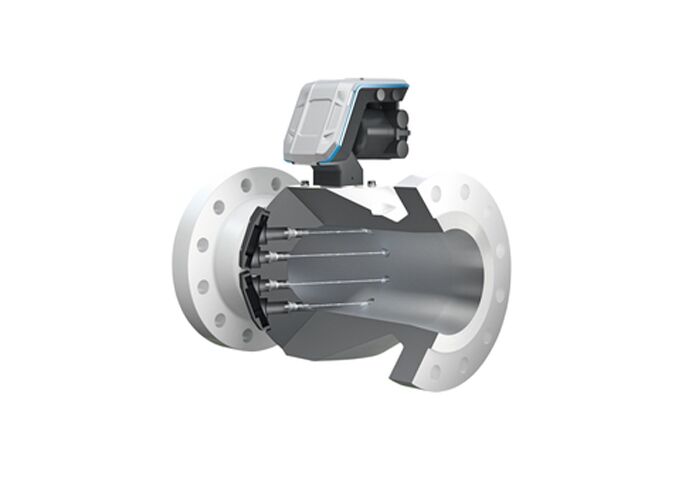 FLOWSIC600-XT Medidor de caudal ultrasônico com conformidade OIML R 137 para medição de 30% de hidrogénio e backup PowerIn