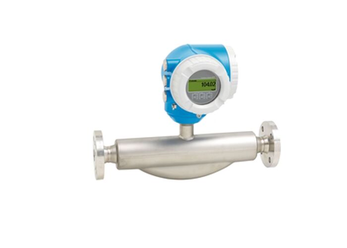 Proline Promass F 300 Coriolis Flowmeter com precisão de ± 0,05% e homologação de zonas perigosas com tecnologia de batimentos cardíacos