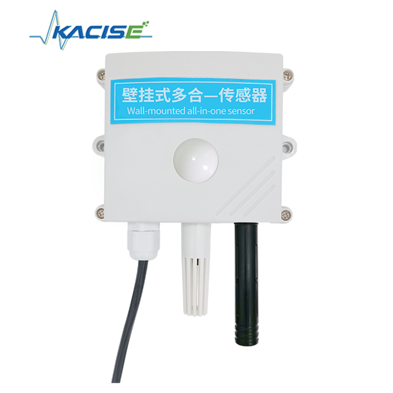 Sensor multiparâmetro montado na parede KQS-BG-M com proteção IP65 de alta precisão e comunicação RS485/RS232