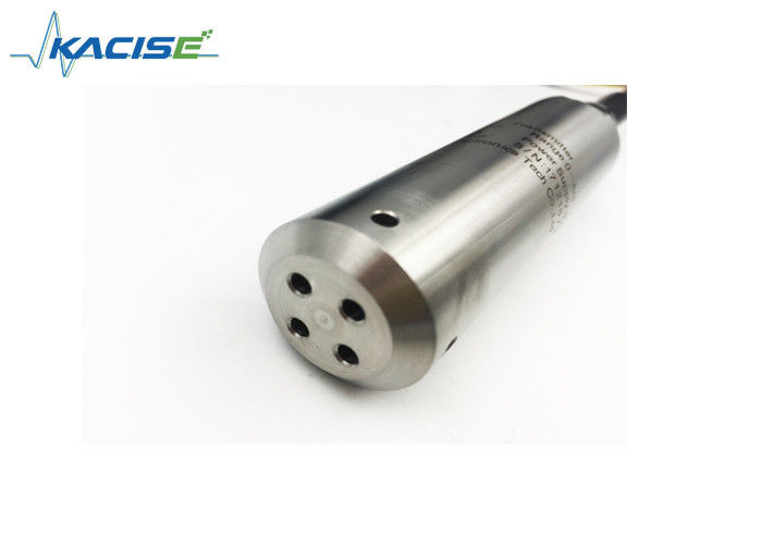 Sensor de pressão submersível de aço inoxidável com fonte de alimentação de 9-30 V e peças sobressalentes antibloqueio para monitoramento de nível de líquido
