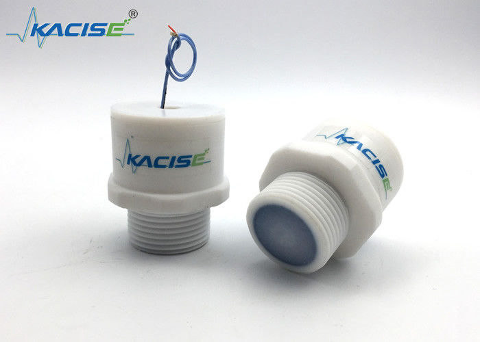 Sensor de nível de PTFE ultra-sônico de qualidade alimentar com resistência química e proteção IP67 para medição do nível de fluidos