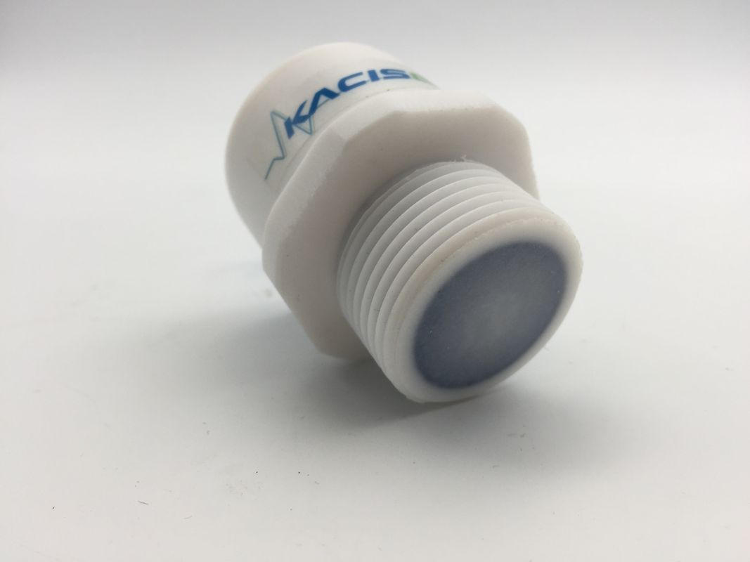 Sensor nivelado de Ultrosonic nível forte do tanque do medidor PTFE do nível fluido da corrosão do sinal KUS550 do anti