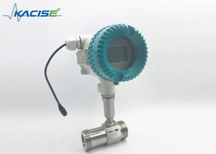 Medidor de fluxo de turbina de aço inoxidável LWGY-25 com saída de 4-20mA, pressão de 1,6-6,3Mpa e proteção IP65/IP68