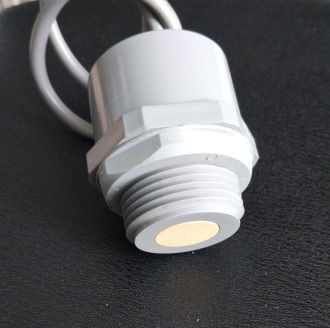 do sensor ultrassônico material do transdutor de 1NPT PTFE medidor nivelado ultrassônico para o tanque diesel