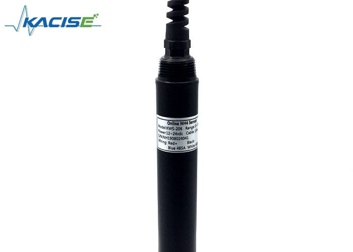 Sensor de gás amônia de alta precisão KWS-206 com compensação de pH e temperatura e protocolo Modbus RS-485