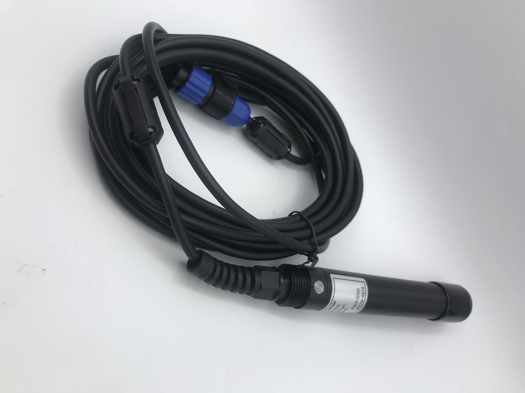 Sensor de oxigênio dissolvido por fluorescência com compensação automática de temperatura, sem necessidade de eletrólito e saída RS485
