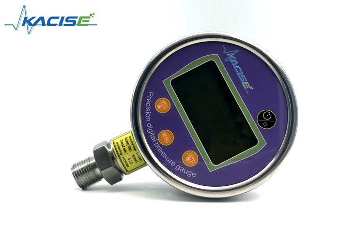IP66 Medidor de pressão digital de bateria recarregável com sensor de pressão de alta precisão e registrador de dados