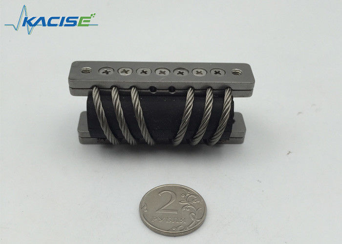 Amortecedor industrial militar 7Hz da corda de fio dos isoladores de vibração do prato de pressão da categoria - 15Hz