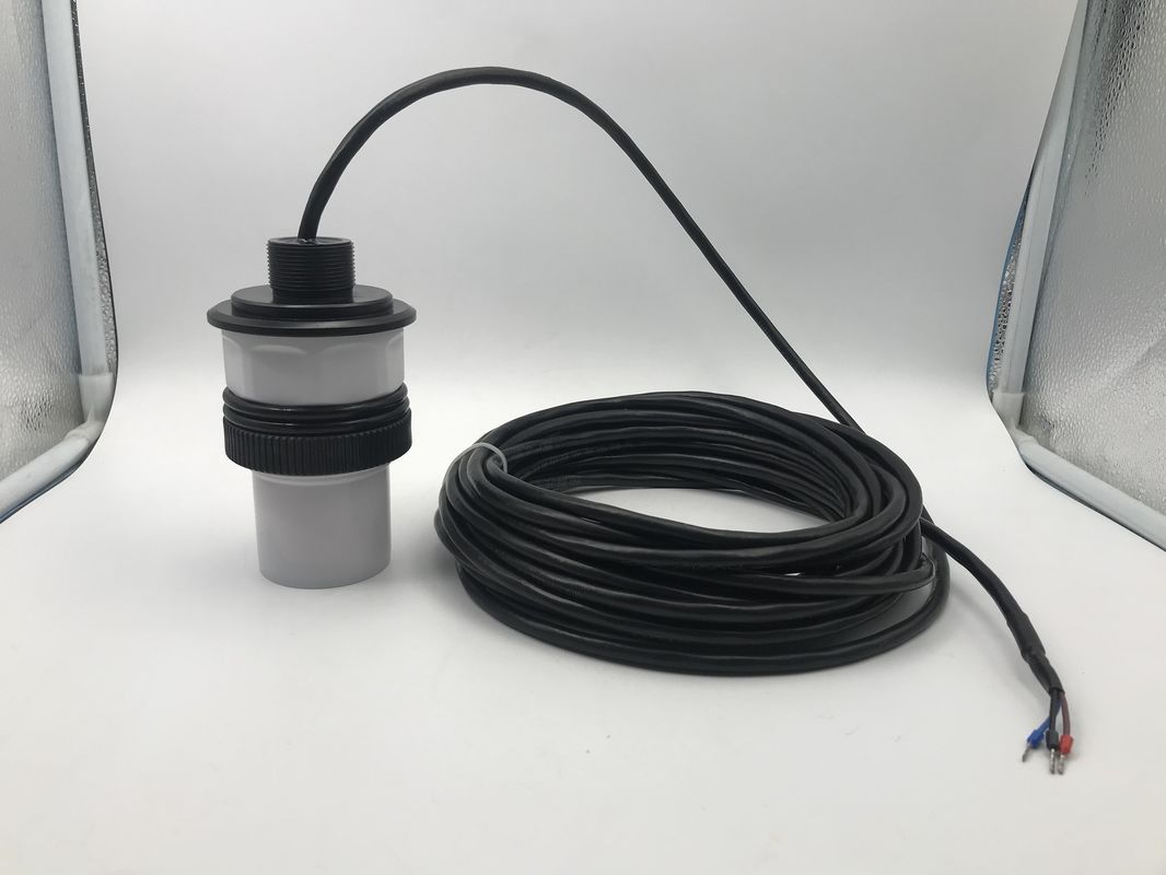 Sensor ultra-sônico à prova de explosão anti-corrosição de 12 m de alcance para medição de nível industrial