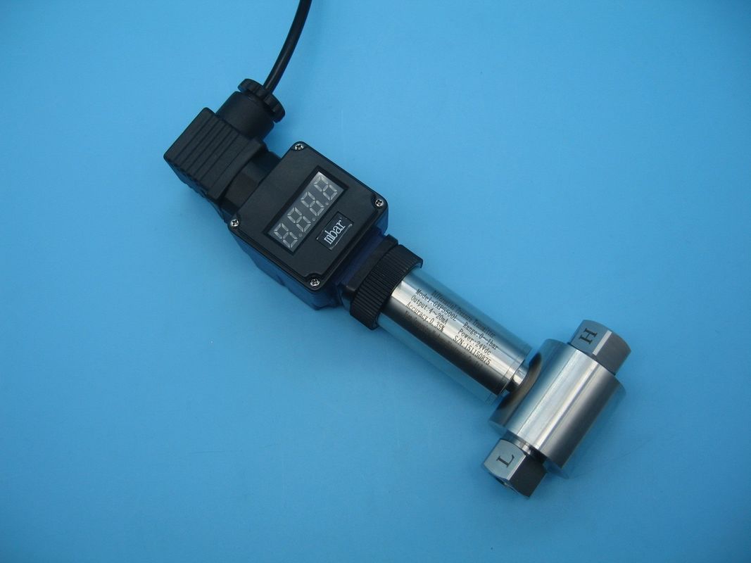 Sensor de pressão diferencial de precisão GXPS500 para tratamento de efluentes, irrigação, protecção contra inundações, tempo de resposta 10 ms