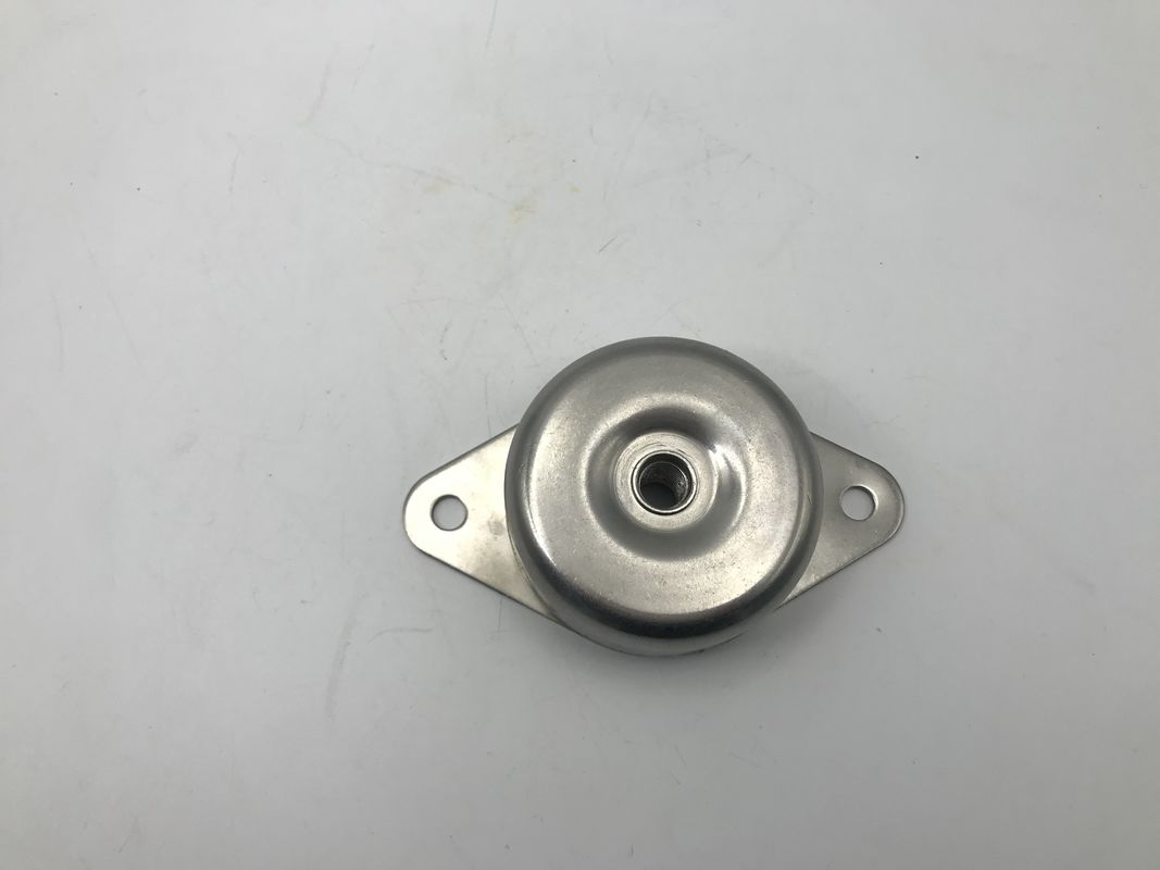 Isolador de vibração de corda de arame de aço inoxidável à prova de mofo com duas molas para ampla frequência de trabalho