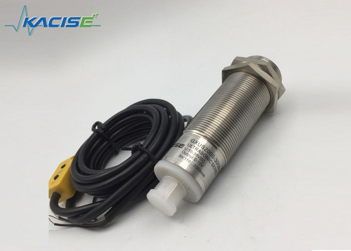 Sensor de distância ultra-sônico de precisão com faixa de detecção de 50 mm~1000 mm, frequência de 40 KHz e tensão de funcionamento de 24 VDC
