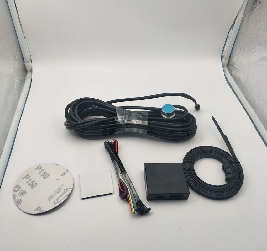Transmissor de nível ultra-sônico não invasivo para monitorização de combustível com interface periférica RS232 / RS485 / TTL