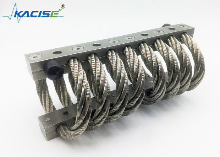 Isolador de vibração de corda de arame industrial com função de ar de retorno e resistência a choques de 20 g / 11 ms em aço inoxidável