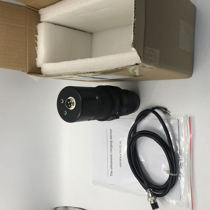 Sensor de distância ultra-sônico sem contacto de alta resolução com proteção IP65 para detecção precisa do nível