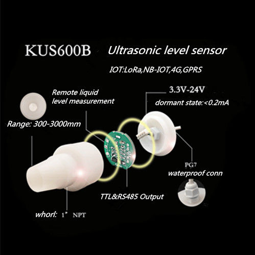 Da hibernação ultrassônica do sensor/apoio do transdutor de KUS600B o estado/PVDF aplica-se à área de IOT 	Sensor ultrassônico do transdutor