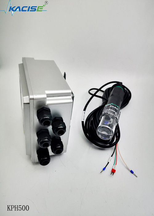Sensor de pH KPH500 Analisador de qualidade da água com faixa de medição 0-14PH Compensação automática de temperatura e comunicação 485