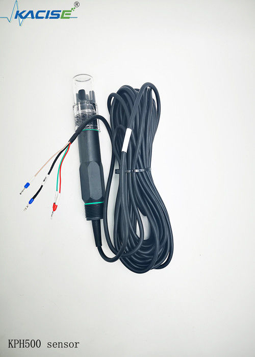 Sensor de pH KPH500 Analisador de qualidade da água com faixa de medição 0-14PH Compensação automática de temperatura e comunicação 485