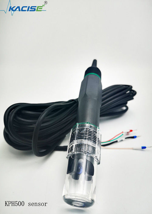 Sensor de pH KPH500 Analisador de qualidade da água com faixa de medição 0-14PH Compensação automática de temperatura e comunicação 485